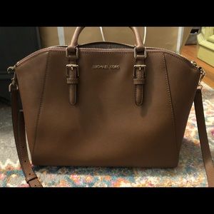 Michael Kors Saffiano Leather Satchel